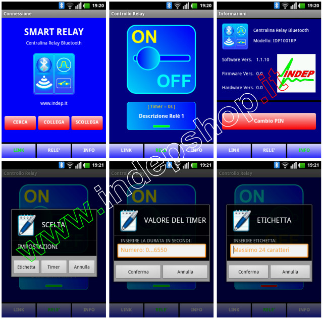 Android App - SmartRelay 