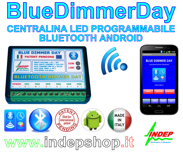 BlueDimmerDay - Dimmer H24 bluetooth